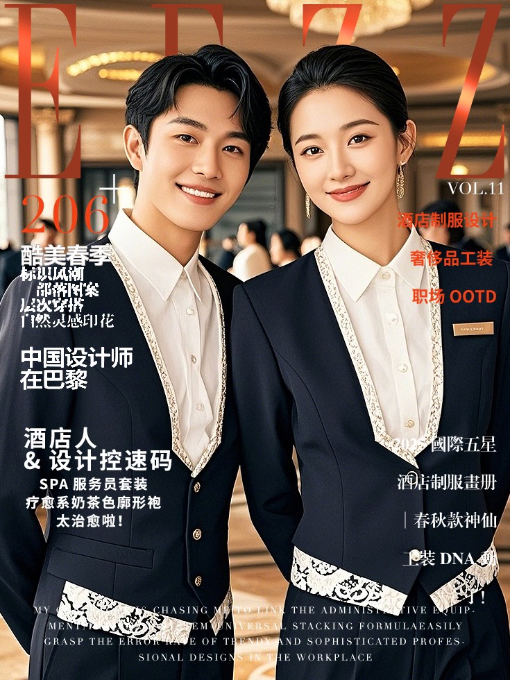 國(guó)際五星級(jí)酒店職業(yè)美學(xué)圖鑒VOL.11—春秋季制服款式趨勢(shì)圖書