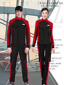 時(shí)尚長(zhǎng)袖男女同款春秋工程服設(shè)計(jì)圖1233