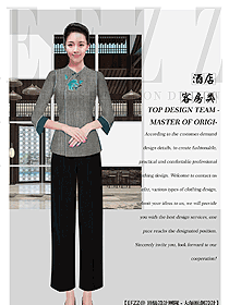 客房服務(wù)員制服設(shè)計(jì)圖656