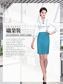 原創制服設計女職業裝長袖襯衫款式圖386