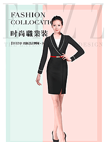 原創(chuàng)制服設(shè)計女職業(yè)裝夏裝款式圖812