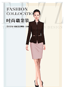 時(shí)尚女秋冬職業(yè)裝制服設(shè)計(jì)圖1760