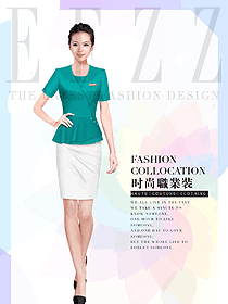 原創(chuàng)制服設(shè)計水療會所咨客服裝款式圖470