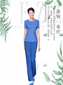 新款美容養(yǎng)生技師工作制服設(shè)計圖852