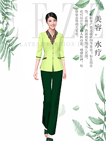 原創(chuàng)設計女款會所服務生服裝款式圖858