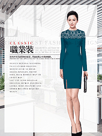 時(shí)尚女職業(yè)裝夏裝制服設(shè)計(jì)圖1051
