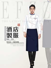 男款長(zhǎng)袖廚師制服設(shè)計(jì)圖518