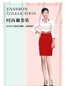 OL通勤裝女秋冬職業(yè)裝設(shè)計(jì)圖1877
