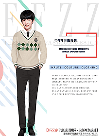 原創(chuàng)設計學生服校服款式圖191