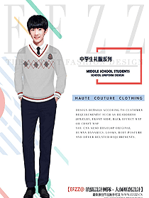 原創(chuàng)設計學生服校服款式圖249