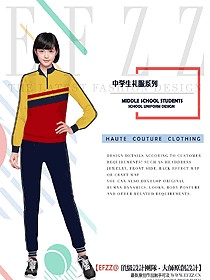 原創設計學生服校服款式圖267