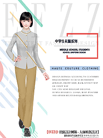 原創(chuàng)設(shè)計學(xué)生服校服款式圖309