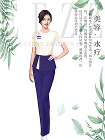 原創(chuàng)制服設計按摩技師服裝設計圖1513