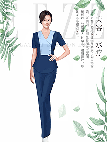 時(shí)尚按摩技師服款式設(shè)計(jì)圖1515