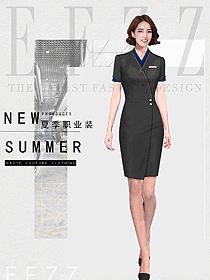 原創設計女夏裝制服設計圖1192