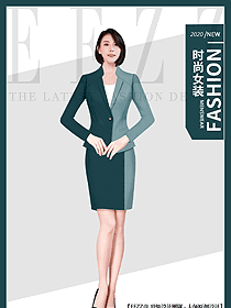 時(shí)尚女秋冬職業(yè)裝設(shè)計(jì)圖2106