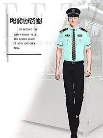 新款短袖保安服款式設(shè)計圖422