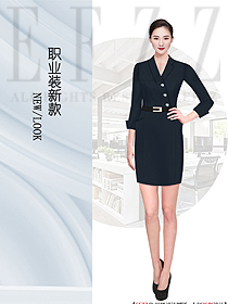 時尚女夏裝制服設(shè)計圖1255