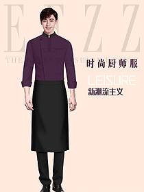 時尚飯店廚師服裝原創定制設計圖628