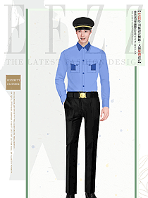 鐵路運(yùn)營保安員工制服設(shè)計(jì)圖