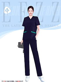 短袖醫(yī)生護士服美容服分體套裝女款洗手服