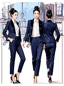 高端職業(yè)套裝女總裁商務通勤正裝
