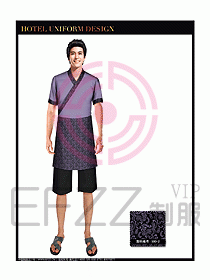 桑拿spa按摩技師制服設(shè)計(jì)800