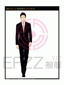酒店大堂經(jīng)理服務制服設計631
