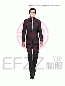 男職業(yè)裝西服設(shè)計圖347