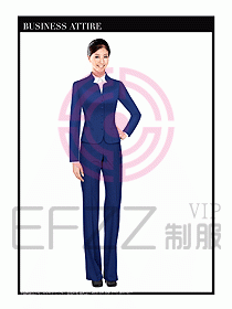 空姐職業(yè)服裝設計效果圖412