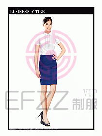 空姐職業(yè)服裝設計效果圖414