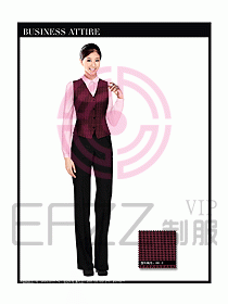 女職業(yè)裝時(shí)尚馬夾設(shè)計(jì)318