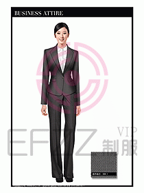 女時尚OL職業裝設計圖958