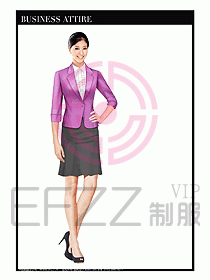 女時尚OL職業(yè)裝設(shè)計(jì)圖954