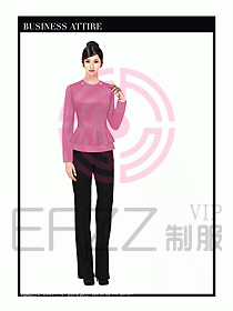 女時尚OL職業(yè)裝設計圖980