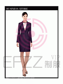 女時尚OL職業(yè)裝設(shè)計圖985