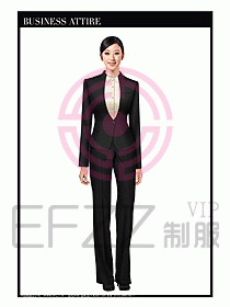 女時尚OL職業(yè)裝設(shè)計圖992