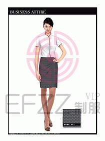 空姐職業服裝設計效果圖465