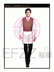餐飲西餐廳服務(wù)員制服設(shè)計(jì)圖913