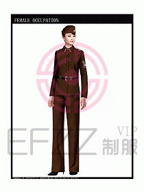 獵裝保安服設計服裝圖248