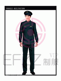 獵裝保安服設計服裝圖258