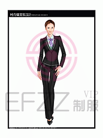 專賣店營業(yè)員服裝設(shè)計圖1155