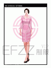 專(zhuān)賣(mài)店?duì)I業(yè)員服裝設(shè)計(jì)圖1191
