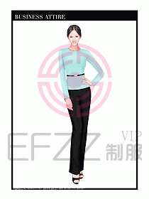 專賣店營業(yè)員服裝設計圖1212