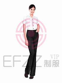 女職業(yè)裝短袖襯衫設(shè)計(jì)圖182