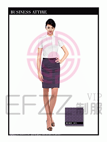 女職業(yè)裝短袖襯衫設(shè)計(jì)圖318
