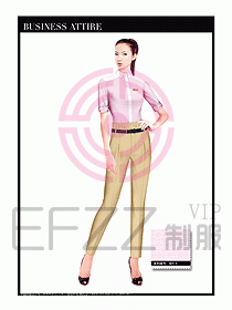 女職業(yè)裝短袖襯衫設(shè)計(jì)圖325