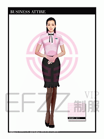 女職業(yè)裝短袖襯衫設計圖338