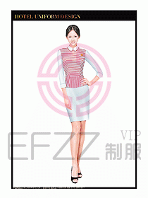 SPA按摩技師制服設(shè)計圖869