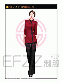 SPA按摩技師制服設(shè)計(jì)圖928